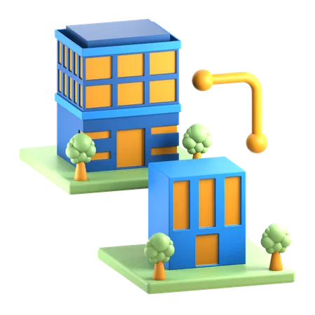 Branch Office  3D Icon