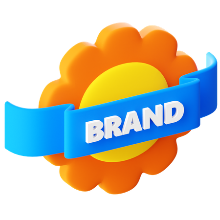 Brand  3D Icon