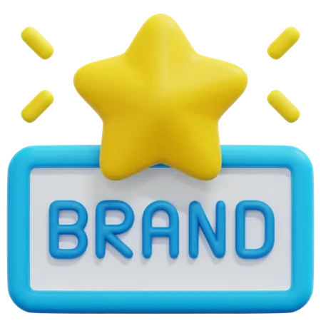 Brand Board 3D Icon