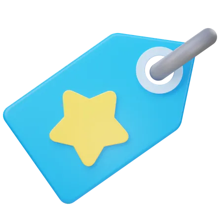 Brand Tag  3D Icon