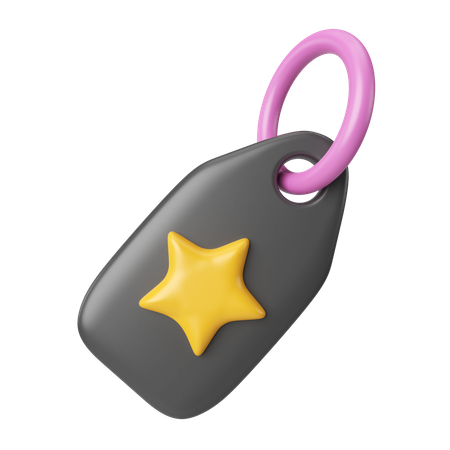 Brand Tag  3D Icon