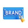 3d branding illustration