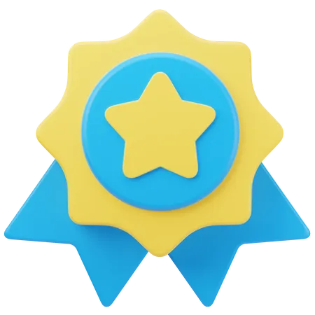Branding Badge 3 D Illustration 3D Icon