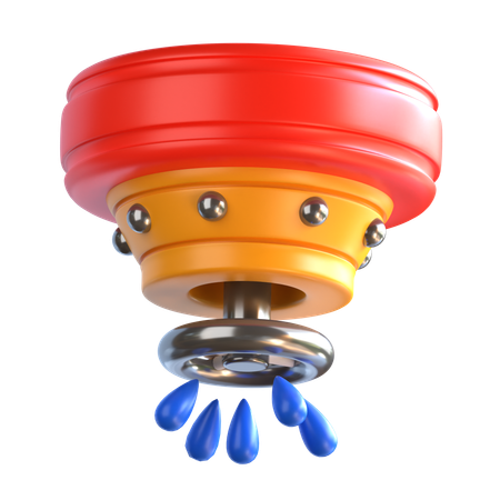 Brandmelder  3D Icon