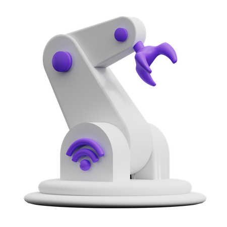 Bras de robot intelligent  3D Icon