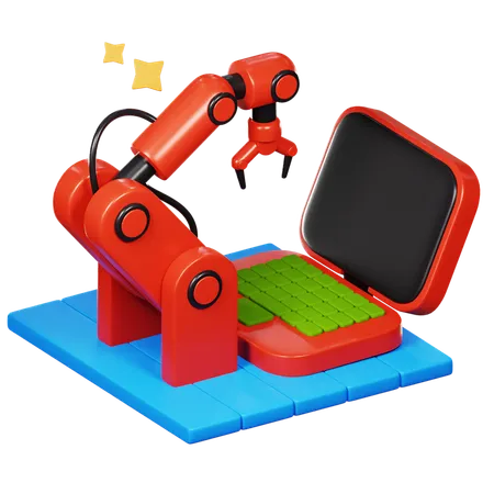 Bras robotique  3D Icon