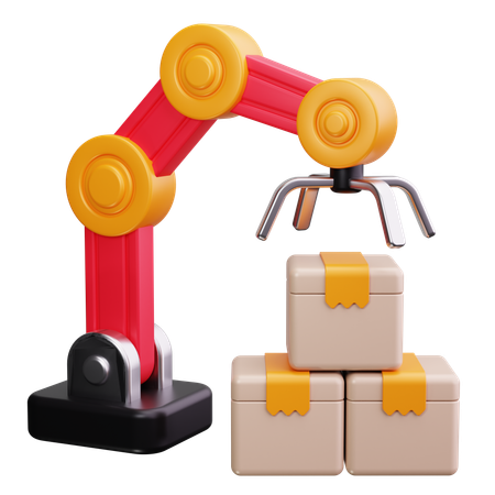 Bras robotique  3D Icon