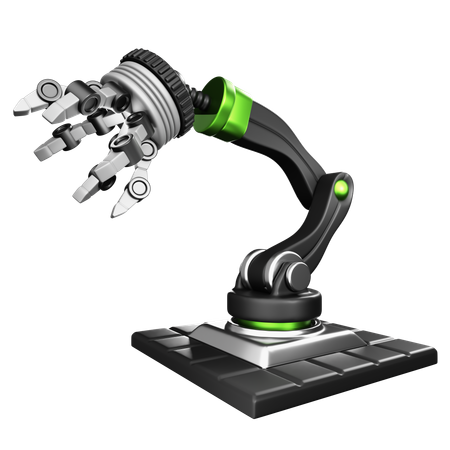 Bras de robot  3D Icon