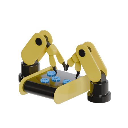 Bras robotique  3D Icon