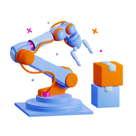 Bras de robot  3D Icon