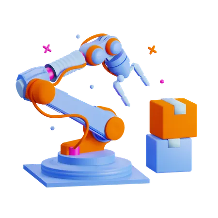 Bras de robot  3D Icon