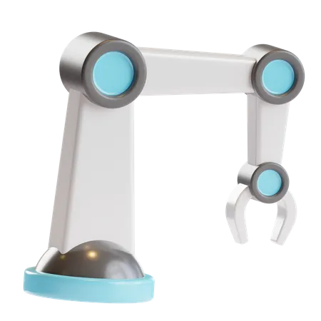 Technologie De Bras De Robot Automatise 3 D Pour Illustration De Machines Industrielles 3D Icon