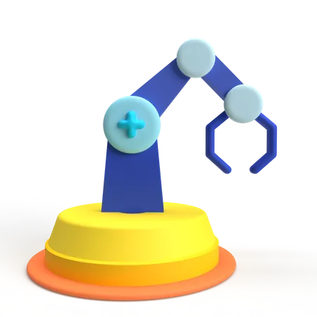 Bras robotique  3D Icon