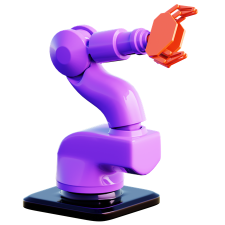 Bras robotique industriel  3D Icon