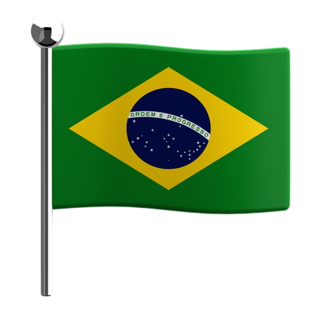 Brasil  3D Icon