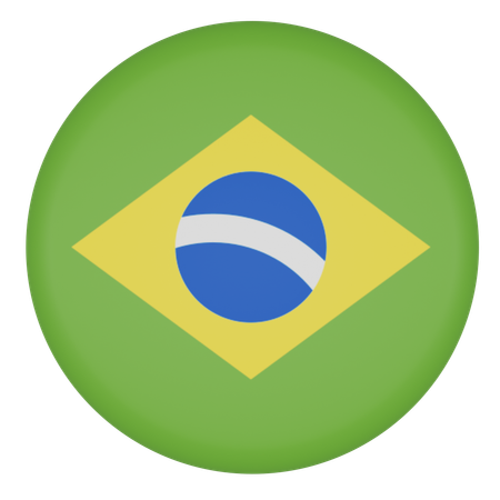 Brasil  3D Icon