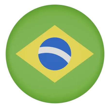 Brasil  3D Icon