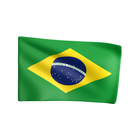 Brasil  3D Icon