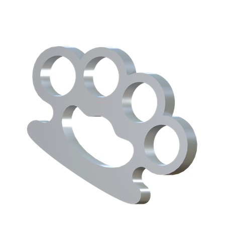 Brass Knuckle  3D Icon