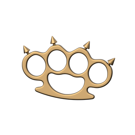 Brass Knuckle  3D Icon