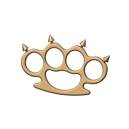 Brass Knuckle  3D Icon