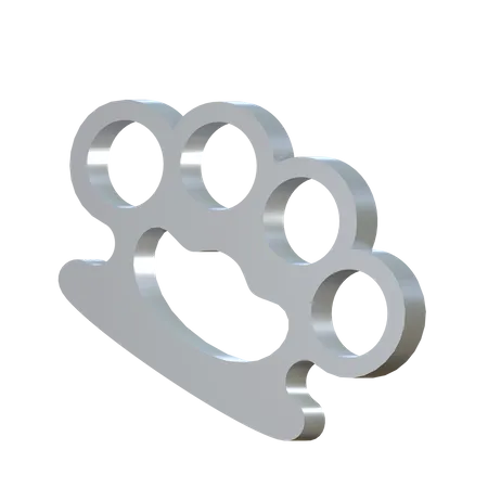 Brass Knuckle  3D Icon
