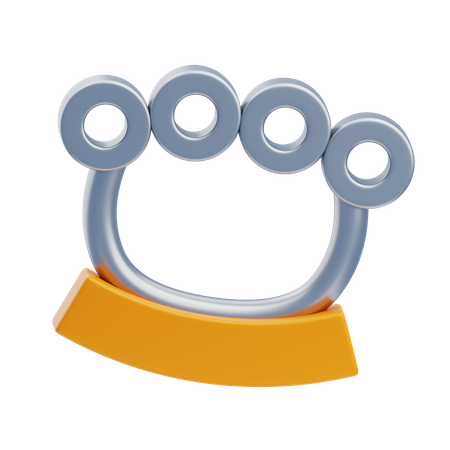 Brass Knuckles  3D Icon