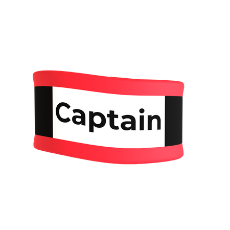 Brassard de capitaine  3D Icon