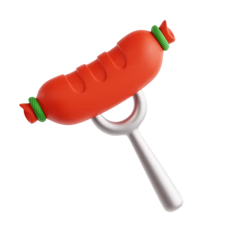 Bratwurst  3D Icon