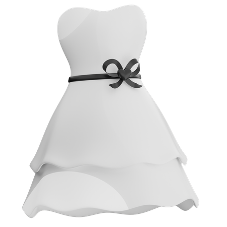 Brautkleid  3D Icon