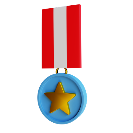 Médaille de bravoure  3D Icon