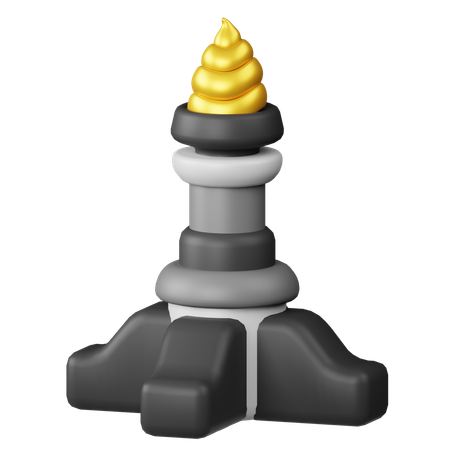 Monumento de bravura  3D Icon