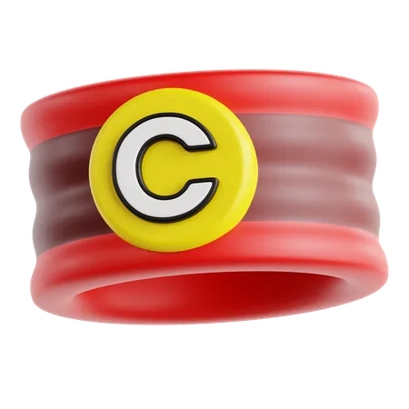 Brazalete de capitanes  3D Icon