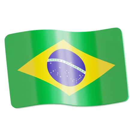 Brazil  3D Icon