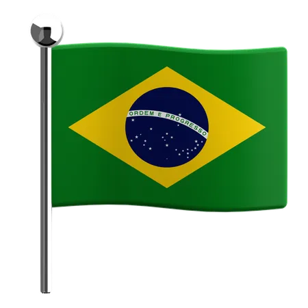 Brazil  3D Icon