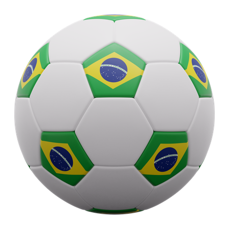 Brazil Ball  3D Icon