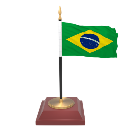 Brazil flag  3D Icon