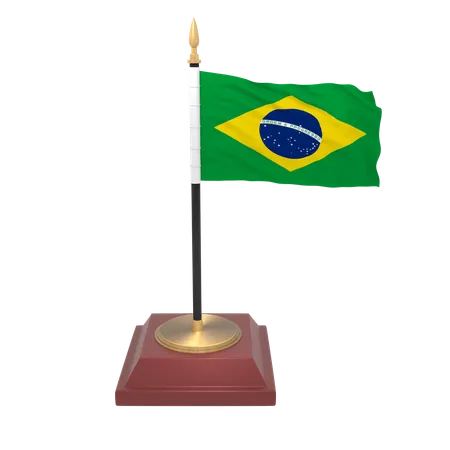 Brazil flag  3D Icon