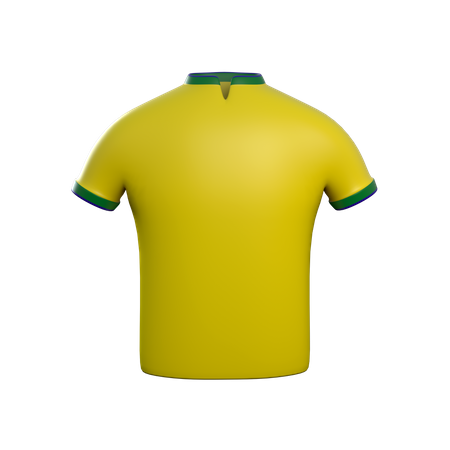 Brazil Shirt 3D Icon