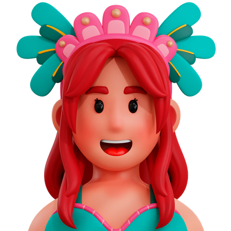 Brazilian  3D Icon