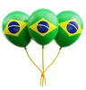 Brazilian Flag Balloons