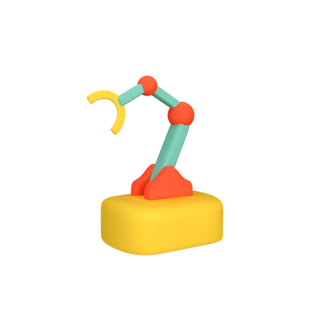 Brazo robotico  3D Icon