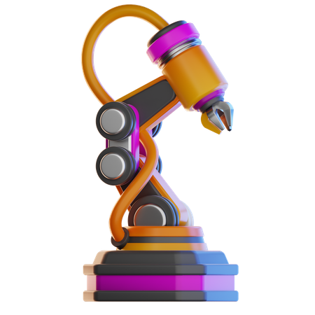 Brazo robotico  3D Icon