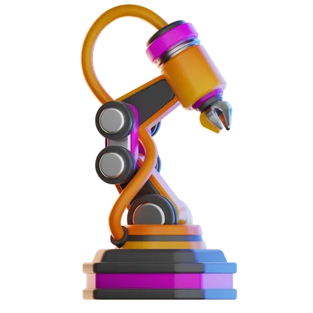 Brazo robotico  3D Icon