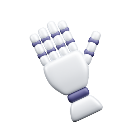 Brazo robotico  3D Icon