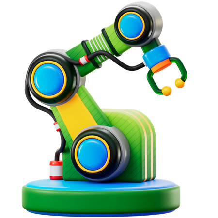 Brazo robotico  3D Icon