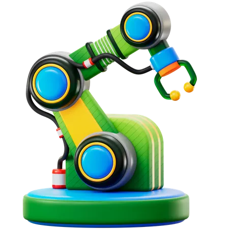 Brazo robotico  3D Icon