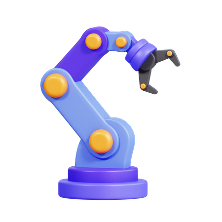 Brazo robotico  3D Icon