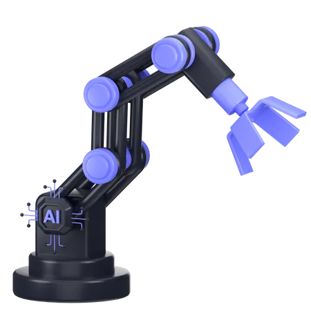 Brazo robotico  3D Icon