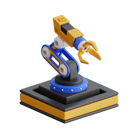 Brazo robotico  3D Icon